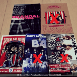 4643 SCANDAL photo book  ( ¥2000 )