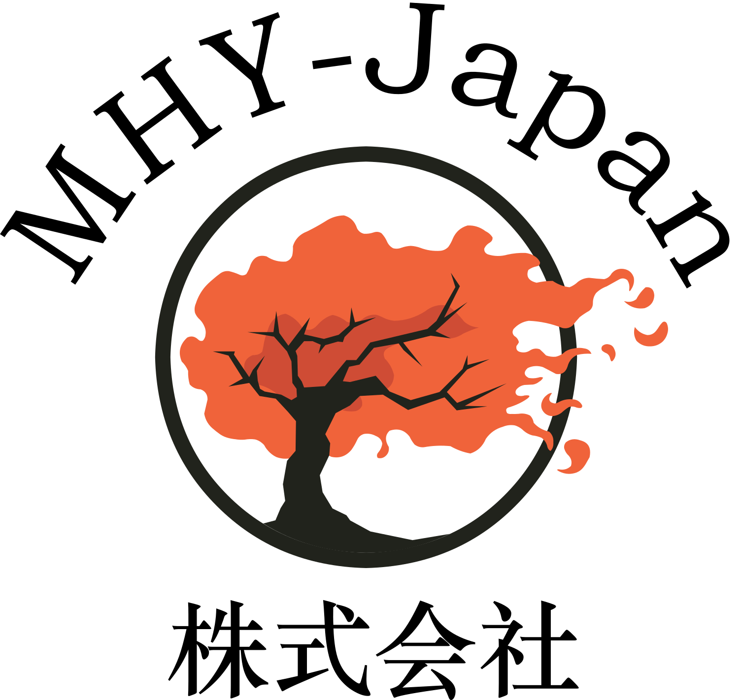 MHY-Japan株式会社Logo Blanco