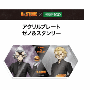 56534 Dr. STONE Acrylic Plate Zeno & Stanley