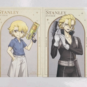 57901 2 piezas Stanley con tarjeta de ilustración de doble cara, Loft, Dr. Stone