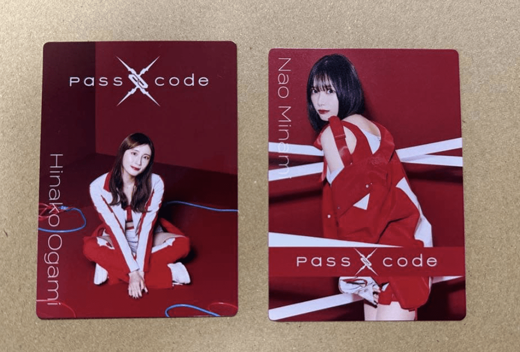 63123 PassCode Hinako Ogami, Nao Minami, WILLSHINE trading card set ...