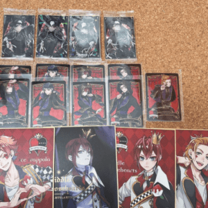 63364 Twisted Wonderland Metal Cards and Shikishi Bundle