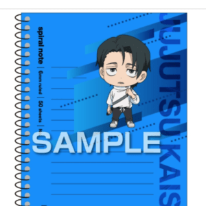 63407  Jujutsu Kaisen A6 Spiral Notebook/Okkotsu Yuta