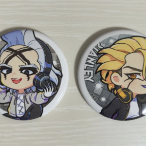 63892 Dr.STONE DeNA Can Badge Xeno Stanley