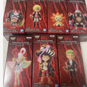 63739 ONE PIECE FILM RED Figure Set of 8