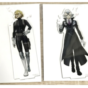 64020 Acrylic stand for Dr. Stone, Xeno, Stanley, and cherry blossom viewing at Marui.