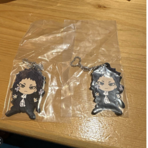 64067 Bungo Stray Dogs Keychains - Ryunosuke Akutagawa (2 pieces)