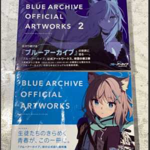 66427 Book BLUE ARCHIVE OFFICIAL ARTWORKS 1 & 2 Blue Archive Set Sale