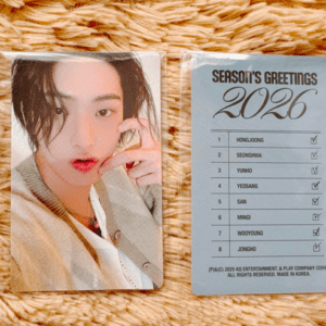 66431 ATEEZ SEASONS GREETINGS KQ MINGI Trading Card