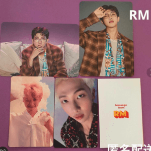 66723 BTS RM Photo Card Trading Card Set Official Namjoon