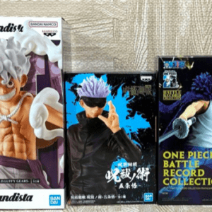 66888 Luffy, Law, and Gojo Satoru Figure Set of 3 from One Piece Jujutsu Kaisen
