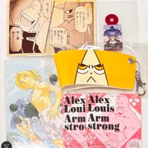 67170 Fullmetal Alchemist Ed Hagaren Postcard Sleeve Cafe