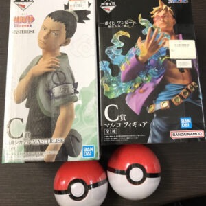 65395 OnePiece Naruto PokemonBall figura set(whats up)
