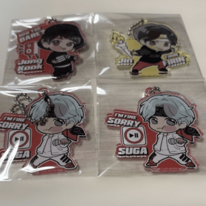 64830  BTS JIN SUGA JUNGKOOK key holder