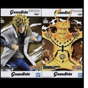 65009  NARUTO Shippuden Grandista UZUMAKI NARUTO II/NAMIKAZE MINATO 2-figure set