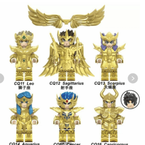 65630 Saint Seiya Golden Saints 6-piece set