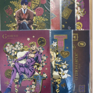 65684  JoJo's Bizarre Adventure Ichiban Kuji I Prize Clear Poster Set of 7