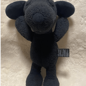 66058 UNIQLO x KAWS PEANUTS Snoopy Plush Toy, Black