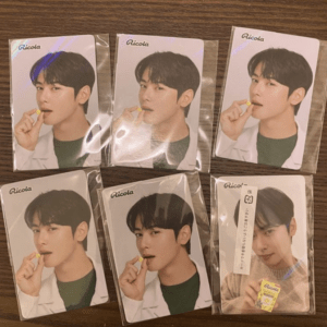 66077 Ricola Cha Eunwoo Card Set of 6