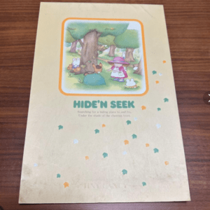 66341 Tiny Candy HIDE'N SEEK Letter Paper
