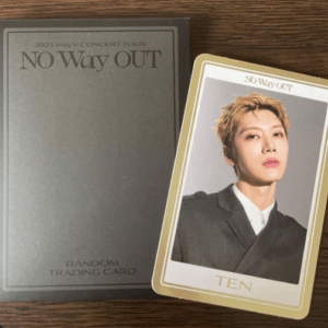 67001  1/2 WayV NO Way OUT Seoul Concert MD Trading Card Ten