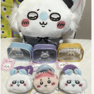 67102 Chiikawa Plush Pouch Set