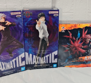 68215 Jujutsu Kaisen Gojo Satoru and Okkotsu Yuta Figures Set of 3