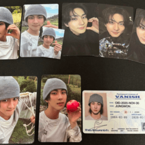 68184 ENHYPEN THE SIN VANISH Jungwon trading card set