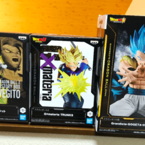 68375 Dragon Ball Figure Set: Gogeta, Vegito, and Trunks(merukari)