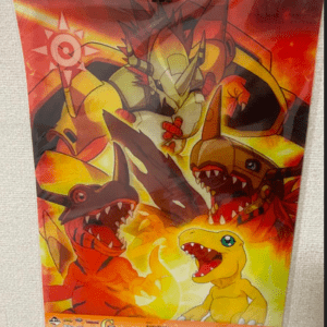 69108 Digimon Adventure Clear Poster Ichiban Kuji G Prize 5 pieces(yahoo)