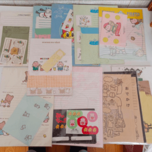 71209 Showa Retro Letter Set Bulk Sale