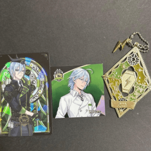 Twisted Wonderland Silver Diasomnia Dorm Card Metal Charm