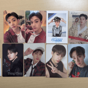 70780 Straykids Bang Chan trading card set bulk sale Pen Graduation