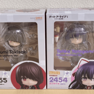71151 Nendoroid sin abrir Tokisaki Kurumi y Yatogami Tohka Uniform Ver. Fecha A En Vivo V(mercari)