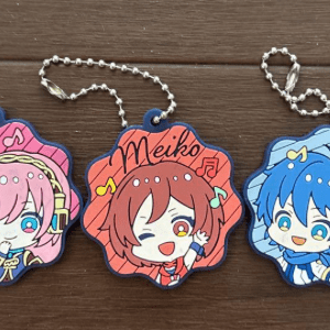 71317 VOCALOID Rubber Keychains (3 Types) (Older Group)