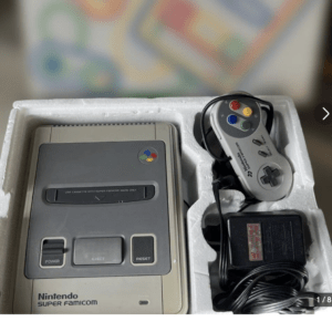 71578  Price reduced! Nintendo Super Famicom, purchased in 1992, plus Shin Mahjong.
