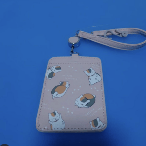 71693 Natsume's Book of Friends - Nyanko-sensei Pass Case with Reel - Card Holder