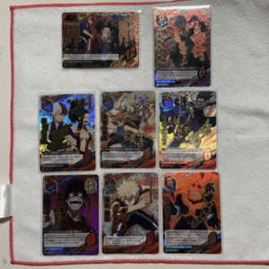 72136 My Hero Academia Tag Card Game HAX-02 8-Card Set (2 PU, 6 U)(yahoo ac 3/4 22:00)