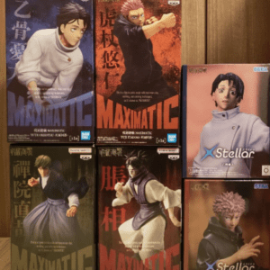 72224 Jujutsu Kaisen Itadori, Okkotsu, Choso, Naoya Figures 6-piece set *Unopened, Brand New