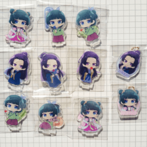 72405 The Pharmacist's Monologue Acrylic Stand Keychain Seria Daiso