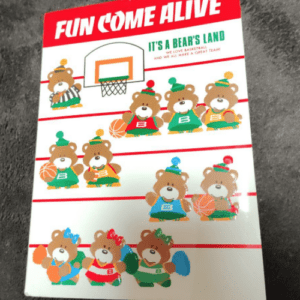 72340  1984 Showa Retro FUN COME ALIVE Letter Paper, Rare