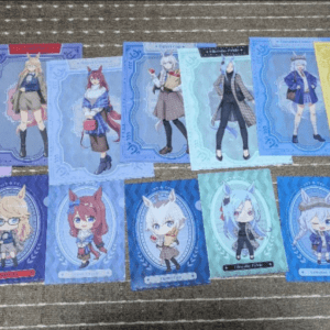 72826 Uma Musume Cinderella Gray Entertainment Lottery Clear File Set of 7