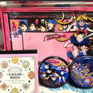 73357 Sailor Moon Memo Pad, Memo Pad in Tin Case, Letter Set
