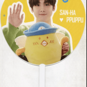 73940 Fans/Folding Fans: Yoon Sanha & PPUPPU Fans "ASTRO x ROROHA" Fan Club Member Exclusive Goods
