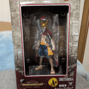 74104  One  Piece Dressrosa Arc "Lucy" Ichiban Kuji Figure, Prize A, Unopened