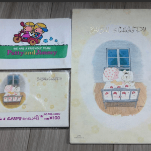 74112 Retro character goods letter set