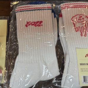 74230 ATEEZ pott. Socks (2 colors) Keychain Set (Yosang)