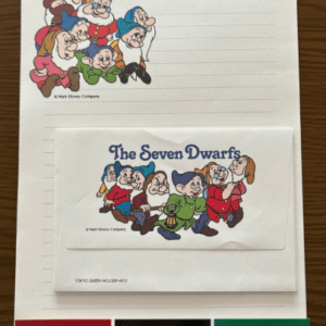 75112 Seven Dwarfs Letter Set - TOKYO QUEEN