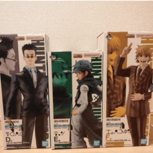 75362 Ichiban Kuji Cross the X-Day Pariston, Ging, and Leorio Figures (Hunter x Hunter)