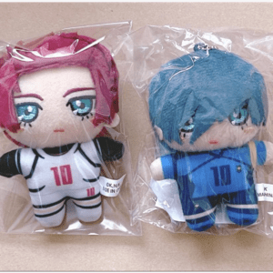 75455  Blue Lock (Blue Lock) Exhibition Plush Mascot Set: Sae Itoshi & Rin Itoshi (2-piece set)